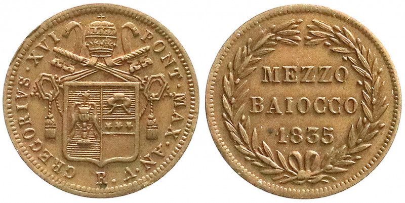 Ausländische Münzen und Medaillen
Italien-Kirchenstaat
Gregor XVI., 1831-1846...