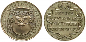 Ausländische Münzen und Medaillen
Italien-Kirchenstaat
Sedisvakanz, 1846
Bronzemedaille 1846 von Teano. Pietro Marini. 33 mm. vorzüglich/Stempelgla...