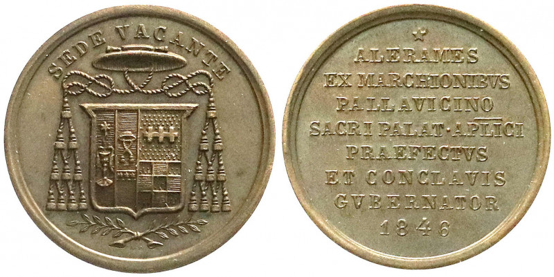 Ausländische Münzen und Medaillen
Italien-Kirchenstaat
Sedisvakanz, 1846
Bron...