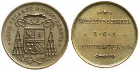 Ausländische Münzen und Medaillen
Italien-Kirchenstaat
Sedisvakanz, 1846
Bronzemedaille 1846. Roberto Roberti. 33 mm. Nur 60 Exemplare geprägt. vor...