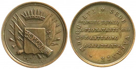 Ausländische Münzen und Medaillen
Italien-Kirchenstaat
Sedisvakanz, 1846
Bronzemedaille 1846 von Gennari. Del Bufalo, Fioravanti, Antemoro, Sarazza...