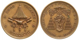 Ausländische Münzen und Medaillen
Italien-Kirchenstaat
Sedisvakanz 1903
Bronzemedaille 1903 von Bianchi. Alvise Oreglia a San Stephano. 39 mm. vorz...