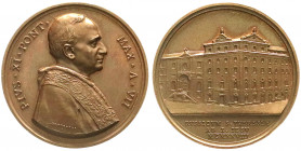 Ausländische Münzen und Medaillen
Italien-Kirchenstaat
Pius XI., 1922-1939
Bronzemedaille 1928 v. Mistruzzi. Auf die Einweihung des Päpstlichen Col...
