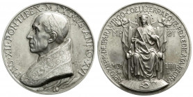 Ausländische Münzen und Medaillen
Italien-Kirchenstaat
Pius XII., 1939-1958
Silbermedaille Jahr XVI 1954/55, v. Mistruzzi. Auf die Ausrufung des Ma...