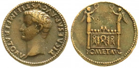 Ausländische Münzen und Medaillen
Italien-Padua
Stadt
Antikisierende Bronzegussmedaille ("Paduaner-Sesterz") von oder nach Giovanni Cavino (1500-15...