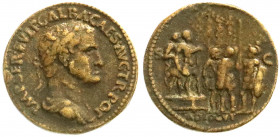 Ausländische Münzen und Medaillen
Italien-Padua
Stadt
Antikisierende Bronzegussmedaille ("Paduaner-Sesterz") von oder nach Giovanni Cavino (1500-15...