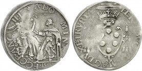 Ausländische Münzen und Medaillen
Italien-Toskana
Ferdinand I. von Medici, 1587-­1609
Giulio 1588. schön/sehr schön, Druckstelle, gewellt. MIR 205....