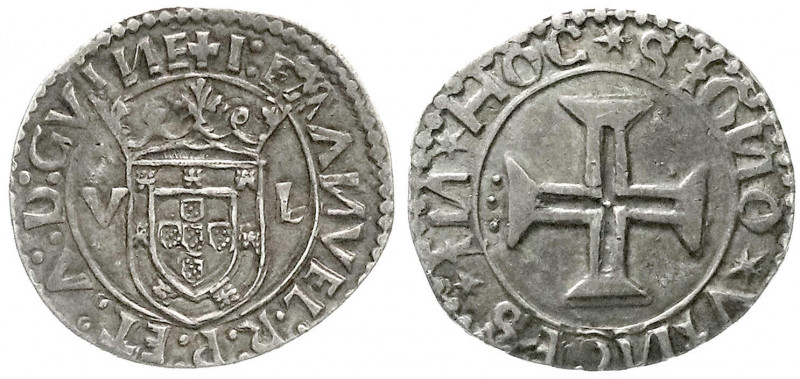 Ausländische Münzen und Medaillen
Portugal
Manuel I., 1495-1521
Tostao o.J., ...