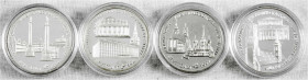Ausländische Münzen und Medaillen
Russland
Russische Republik, seit 1991
4 X Stuttgartballerina in Silber: 1992, 1993, 1994 und 1995. Je 1 Unze. Au...