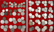 Ausländische Münzen und Medaillen
Russland
Lots
113 meist Silbermünzen ab 1727, dabei viele Rubel und 1/2 Rubel. U.a. Rubel 1818, 1843, 2 X 1888, 1...