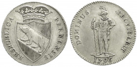 Ausländische Münzen und Medaillen
Schweiz-Bern
1/2 Taler 1796, Bern. sehr schön/vorzüglich. Divo/Tobler 510. HMZ 2-219a.