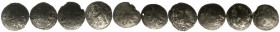 Ausländische Münzen und Medaillen
Schweiz-St. Gallen
Stadt
10 X Schüsselpfennig o.J. Bär über G. meist sehr schön. HMZ 2-912h,i,j.