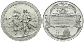 Ausländische Münzen und Medaillen
Vereinigte Staaten von Amerika
Unabhängigkeit, seit 1776
Zinnmedaille 1893 v. Fristrup, Schmahlfeld u. Christesen...