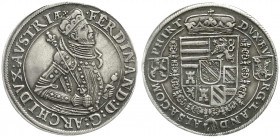 Römisch Deutsches Reich
Haus Habsburg
Erzherzog Ferdinand II., 1564-1595
Reichstaler o.J. Ensisheim. vorzüglich, min. Randfehler, schöne Patina. Vo...