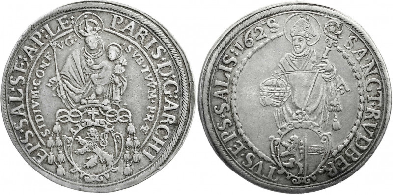 Römisch Deutsches Reich
Salzburg
Paris von Lodron, 1619-1653
Reichstaler 1628...