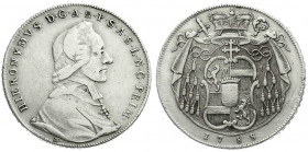 Römisch Deutsches Reich
Salzburg
Hieronymus Graf Colloredo, 1772-1803
Taler 1788 M. sehr schön. Probszt 2441. Davenport. 1265. Zöttl 3225.