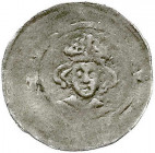 Altdeutsche Münzen und Medaillen
Bamberg, Bistum
Ludwig von Meissen, 1366-1373
Einseitiger Pfennig o.J. sehr schön. Krug 100.