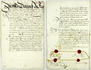 Altdeutsche Münzen und Medaillen
Bayern
Ferdinand Maria, 1651-1679
Vertrag, Vorder-Frankenberg (Schloss Frankenberg bei Weigenheim) 16. April 1675....