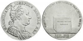 Altdeutsche Münzen und Medaillen
Bayern
Maximilian IV. (I.) Joseph, 1799-1806-1825
Konventionstaler 1818. Charta Magna Bavariae. sehr schön/vorzügl...