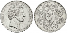 Altdeutsche Münzen und Medaillen
Bayern
Ludwig I., 1825-1848
Geschichtstaler 1828. Segen des Himmels. fast vorzüglich, berieben. Jaeger 37. Thun 56...