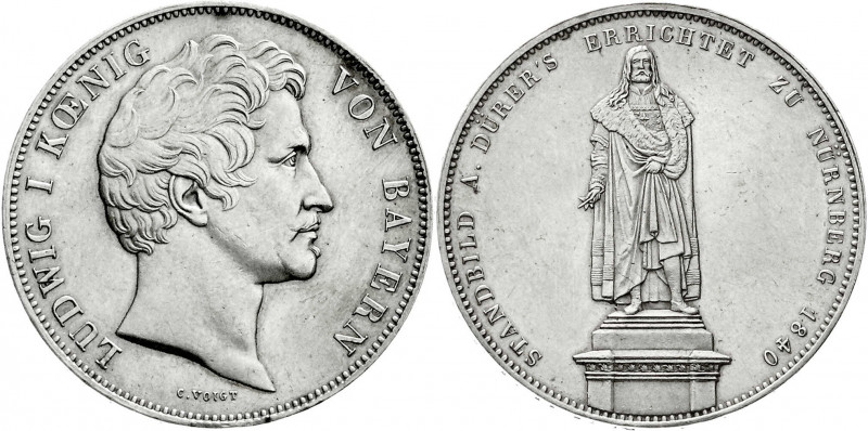 Altdeutsche Münzen und Medaillen
Bayern
Ludwig I., 1825-1848
Geschichtsdoppel...