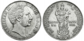 Altdeutsche Münzen und Medaillen
Bayern
Maximilian II. Joseph, 1848-1864
Doppelgulden 1855. Mariensäule. vorzüglich, kl. Kratzer. Jaeger 84. Thun 9...