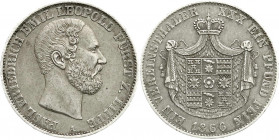 Altdeutsche Münzen und Medaillen
Lippe, Grafschaft
Paul Friedrich Emil Leopold, 1851-1875
Vereinstaler 1866 A. gutes sehr schön. AKS 16. Thun 213. ...
