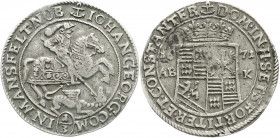 Altdeutsche Münzen und Medaillen
Mansfeld-vorderortische Linie zu Eisleben
Johann Georg III., 1663-1710
1/3 Taler 1671 ABK. St. Georg tötet Drachen...