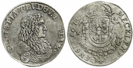 Altdeutsche Münzen und Medaillen
Mecklenburg-Schwerin
Christian Ludwig I., 1658-1692
2/3 Taler 1676 WE, Domnitz. sehr schön, Schrötlingsfehler. Kun...