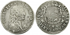 Altdeutsche Münzen und Medaillen
Mecklenburg-Schwerin
Christian Ludwig I., 1658-1692
2/3 Taler 1678, Ratzeburg. schön/sehr schön, Schrötlingsfehler...