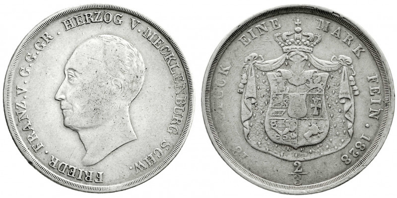 Altdeutsche Münzen und Medaillen
Mecklenburg-Schwerin
Friedrich Franz I., 1785...