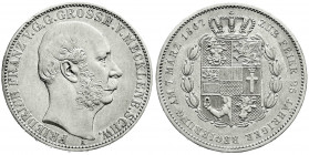 Altdeutsche Münzen und Medaillen
Mecklenburg-Schwerin
Friedrich Franz II., 1842-1883
Vereinstaler 1867 A. 25 jähr. Regierungsjubiläum. gutes sehr s...