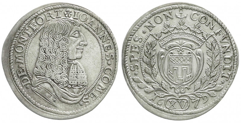 Altdeutsche Münzen und Medaillen
Montfort, Grafschaft
Johann VIII., 1662-1686...