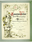 Altdeutsche Münzen und Medaillen
Oldenburg
Friedrich August, 1900-1918
Eigenhändige Unterschrift des Erbgroßherzogs als Präsident der DLG (Deutsche...