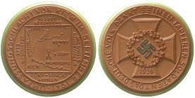 Medaillen
Drittes Reich
Porzellanmedaille Umfassungsschlacht von Kiew 1941 braun, Rand grün, Hakenkreuz schwarz, 50 mm. prägefrisch. Scheuch 1875i....