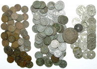 Kolonien und Nebengebiete
Deutsch Ostafrika
179 Münzen aus Dachbodenfund: 5 Heller Großkupfermünze 1909 J, 34 X 5 Heller Lochgeld 1913/1914, 78 X 1 ...