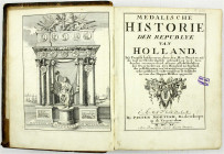 Numismatische Literatur
Mittelalter und Neuzeit
BIZOT, PIERRE
Medalische Historie der Republyk van Holland. Amsterdam 1690. Mit durchgehend zahlrei...
