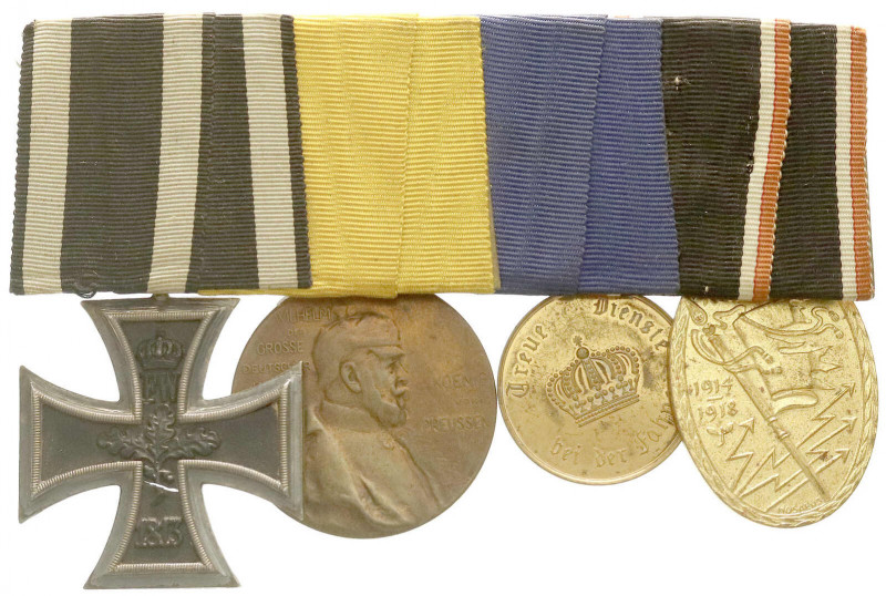Orden und Ehrenzeichen
Deutschland
Deutsche Länder, bis 1918
Vierer-Ordenspan...