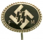 Orden und Ehrenzeichen
Deutschland
Drittes Reich, 1933-1945
Mitgliedsabzeichen, 1. Form, Fördernde Mitglieder der Schutzstaffel (F.M. SS). Mitglied...