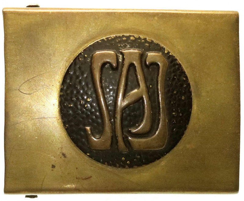 Militaria
Sonstige militär. Gegenstände
Koppelschloss der SAJ (Sozialistische ...