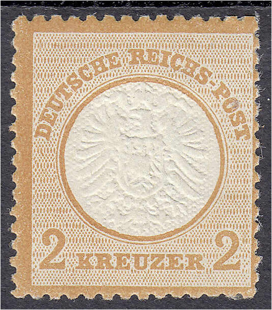 Briefmarken
Deutschland
Deutsches Reich
2 Kreuzer großer Brustschild 1872, un...
