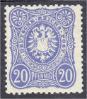 Briefmarken
Deutschland
Deutsches Reich
20 Pfennige 1875, farbfrisch, gut gezähnt und befindet sich in fehlerfreier, ungebrauchter Erhaltung, nicht...