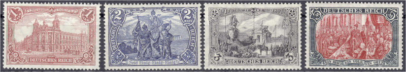Briefmarken
Deutschland
Deutsches Reich
1 M. - 5 M. Friedensdruck 1905/12, ko...