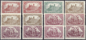 Briefmarken
Deutschland
Deutsches Reich
1 M. - 2,50 M. Repräsentative Darstellung des D. Kaiserreichs 1920, kompletter Satz mit allen dazugehörigen...