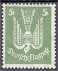 Briefmarken
Deutschland
Deutsches Reich
5 Pf. Holztaube 1924, postfrisch, liegendes Wasserzeichen 2 Y. Fotobefund Dr. Oechsner BPP >Das Prüfstück i...