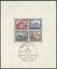 Briefmarken
Deutschland
Deutsches Reich
IPOSTA-Block 1930, sauber gestempelt, formverkleinerter Block, berechnet wurden nur die Einzelmarken. Mi. 5...