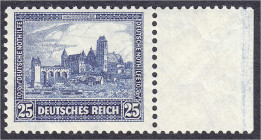 Briefmarken
Deutschland
Deutsches Reich
25 Pf. Deutsche Nothilfe 1930, postfrische Luxuserhaltung, Farbe ,,b", tiefst geprüft Schlegel BPP. Mi. 600...