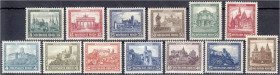 Briefmarken
Deutschland
Deutsches Reich
Deutsche Nothilfe 1930, 1931 und 1932, drei postfrische Sätze. Mi. 580,-€. ** Michel 450-53, 459-64, 474-78...