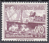 Briefmarken
Deutschland
Deutsches Reich
40 Pf. Winterhilfswerk 1937, postfrische Luxuserhaltung, senkrechte Gummiriffelung x, tiefst geprüft Schleg...