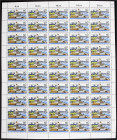 Briefmarken
Deutschland
Bundesrepublik Deutschland
2000 Jahre Koblenz 1992, kompletter 50er Bogen in postfrischer Erhaltung, tadellos, ,,x" Papier ...